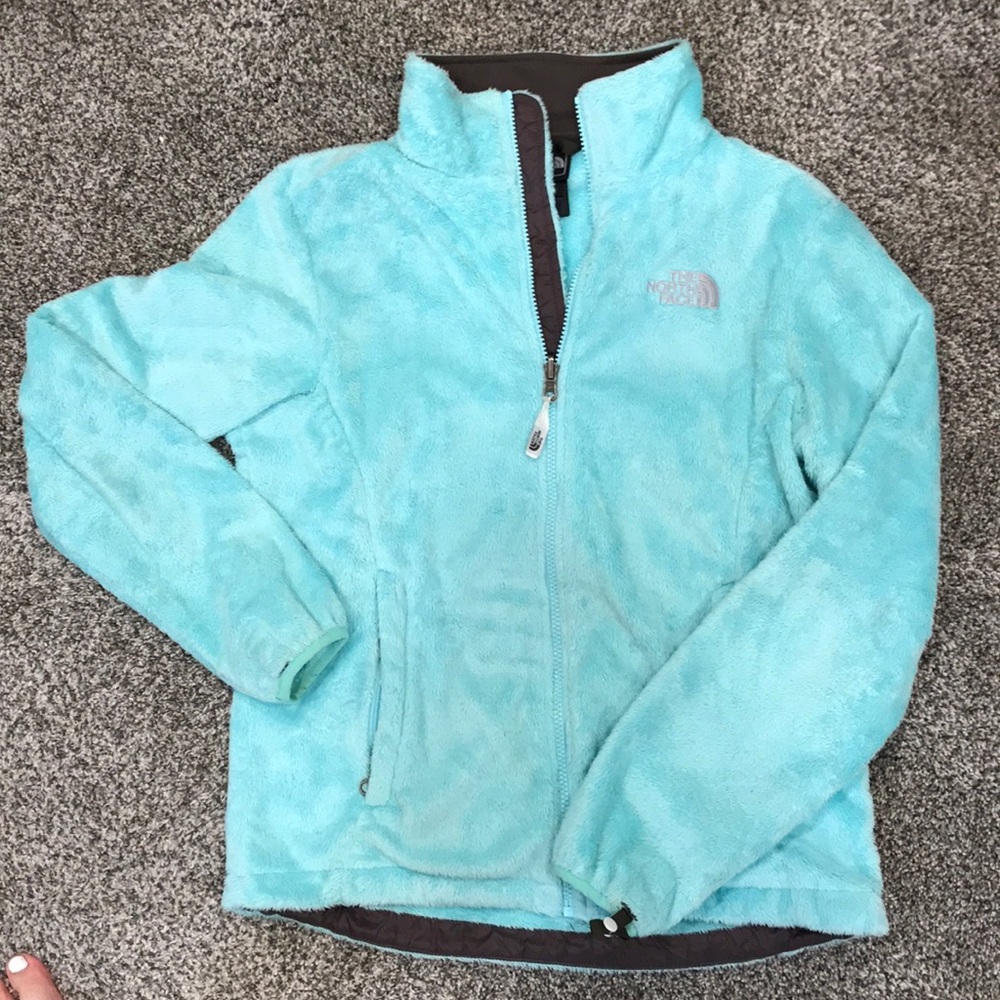The North Face Fuzzy Light Blue Jacket
